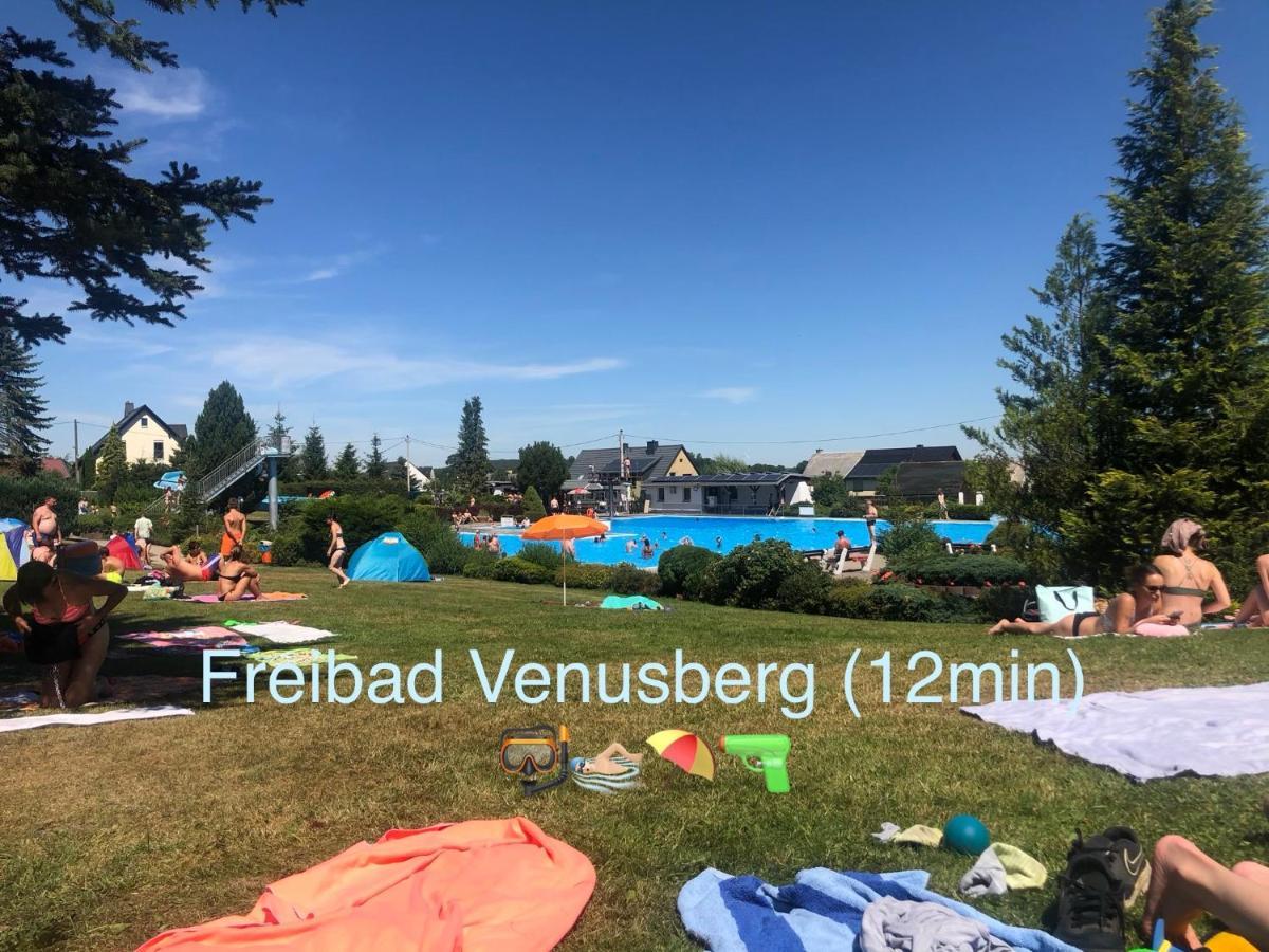 Ferienwohnung Zschopau Fuer Sie Vollausgestattet Mit Boxspringbett Netflix Uvm Екстериор снимка